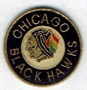 Placchette & Badge: Chicago Blackhawks Eishockey – Usato da Hinterkappelen venduto da Schampus