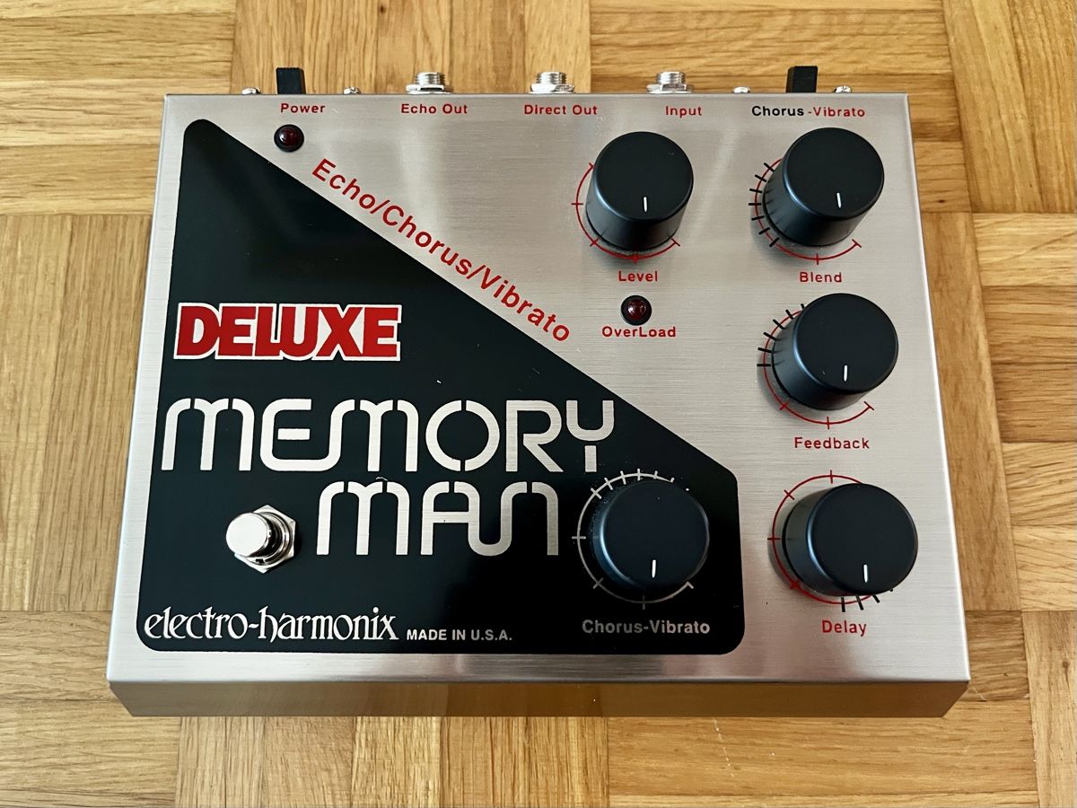 Electro-Harmonix Strumenti musicali: Electro Harmonix EHX Deluxe Memory Man Analog Delay – Usato da Glattfelden venduto da SML64 1