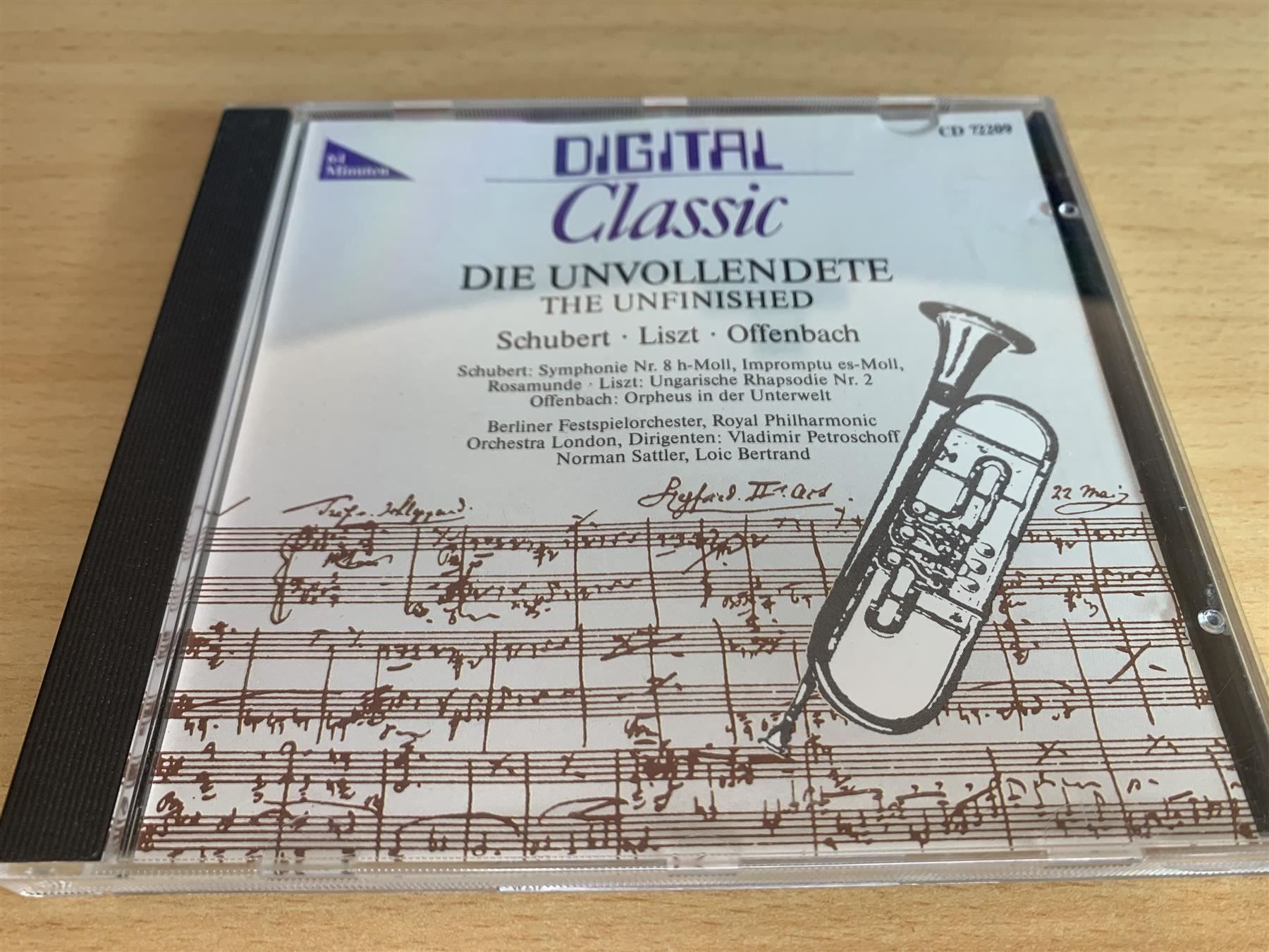 CD: Schubert - Liszt - Die Unvollendete – Usato da Rikon im Tösstal venduto da Alpenmutz