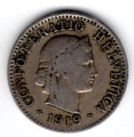 5 RP 1919 CU-NI IN SEHR GUTEM ZUSTAND SIEHE SCAN