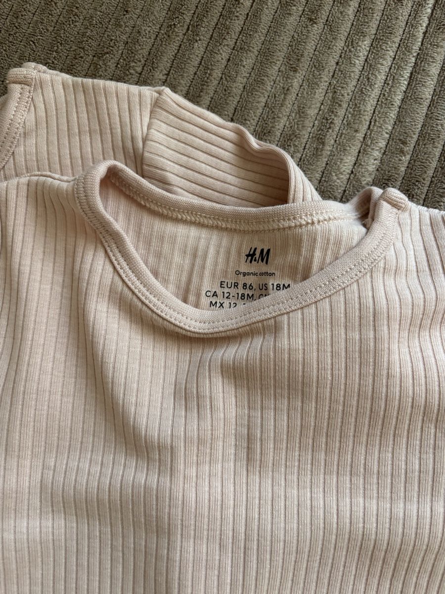 H&M Biancheria intima: NEU 2x Body langarm, H&M, Gr. 86 – Nuovo (secondo la descrizione) da Hagenbuch ZH venduto da LisaChristine 1