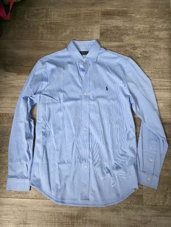 Polo Ralph Lauren Jerseyhemd M Harbor-Island-Blau