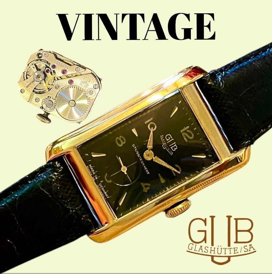 Gub Montres: GUB Glashütte Vintage German Uhr – D'occasion à lyss par Uhrenparadies