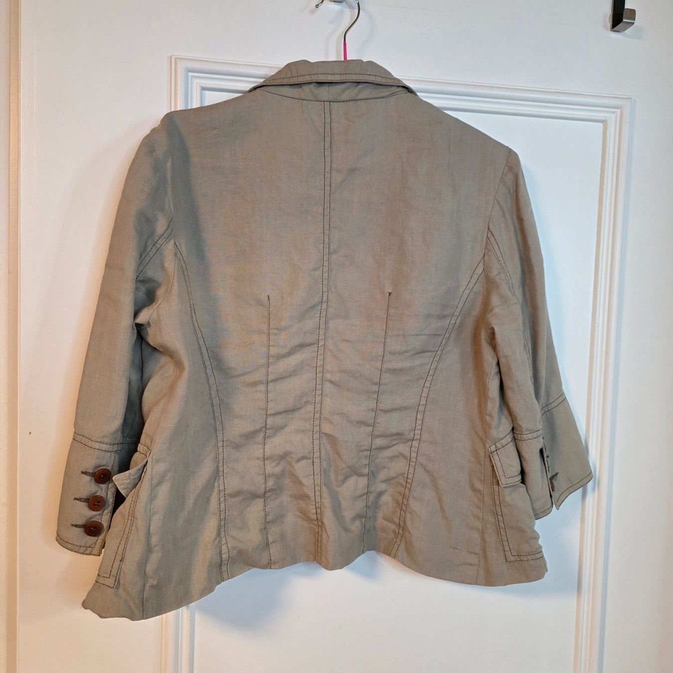 Giacche: CLASS Leinenblazer 100% Leinen Beige Gr. S/M – Usato da Wald ZH venduto da CapLux 7