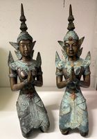 Statues en bronze Thai 