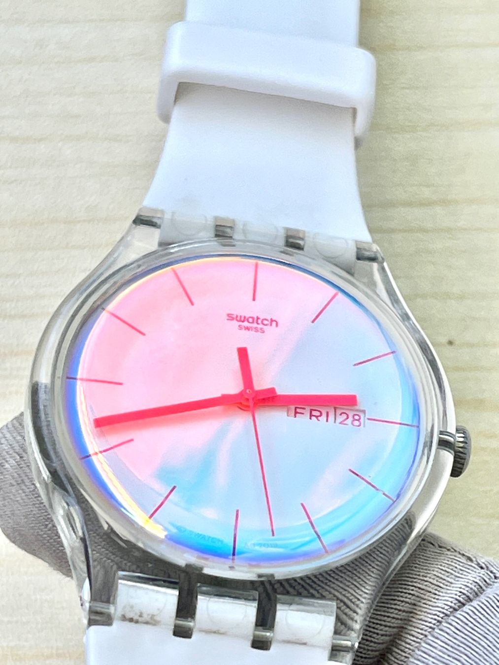 Swatch Orologi: Swatch Uhr, Sommer-Look! – Usato da Grenchen venduto da chththl 4
