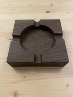 Exclusive Oak Ashtray, Handmade