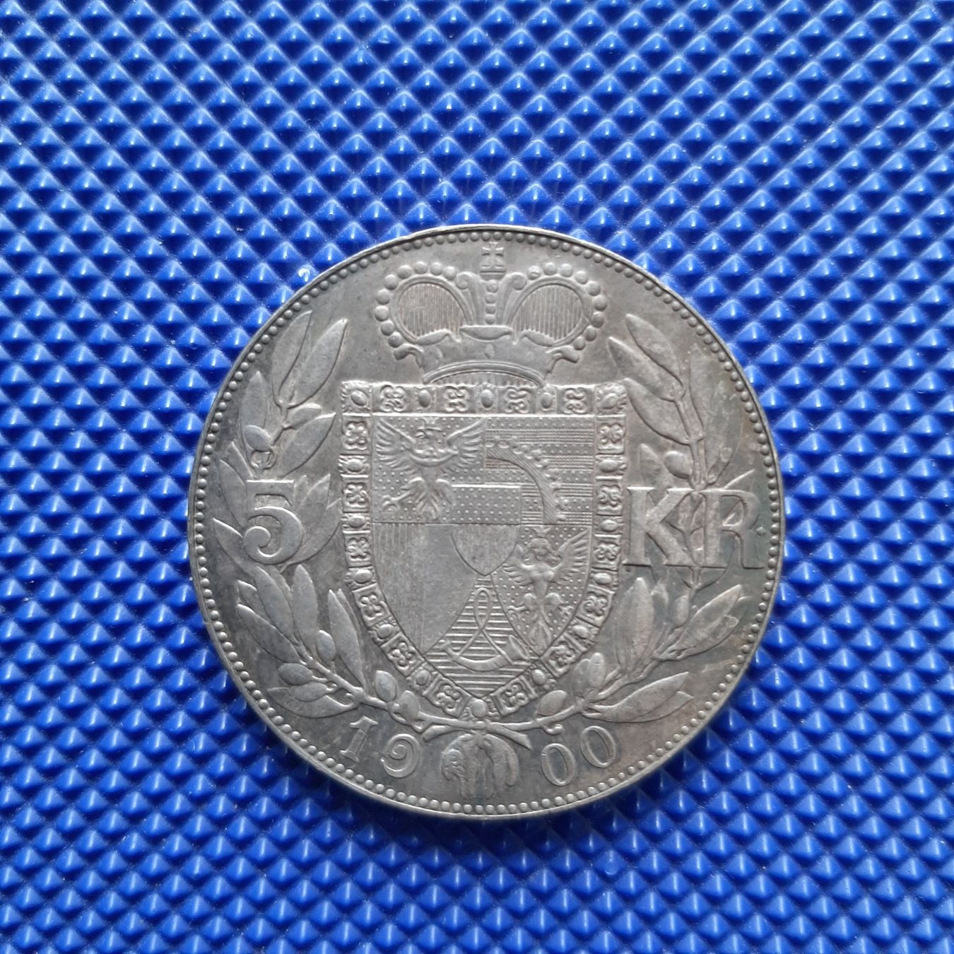 Alle Münzen: 5 Kronen 1900 Liechtenstein Rare – Gebraucht aus Carouge GE von cecob0909 1