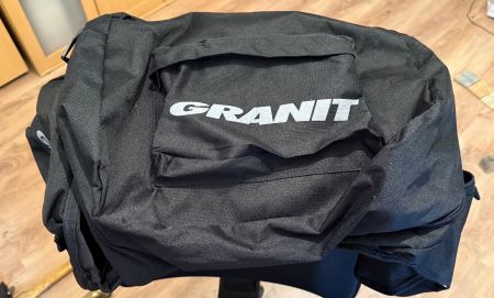 Fahrrad / Gepäckträgertrasche mit Regenschutz GRANIT