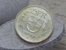 5 Fr. 1952 B  Superbe Qualité - Rare