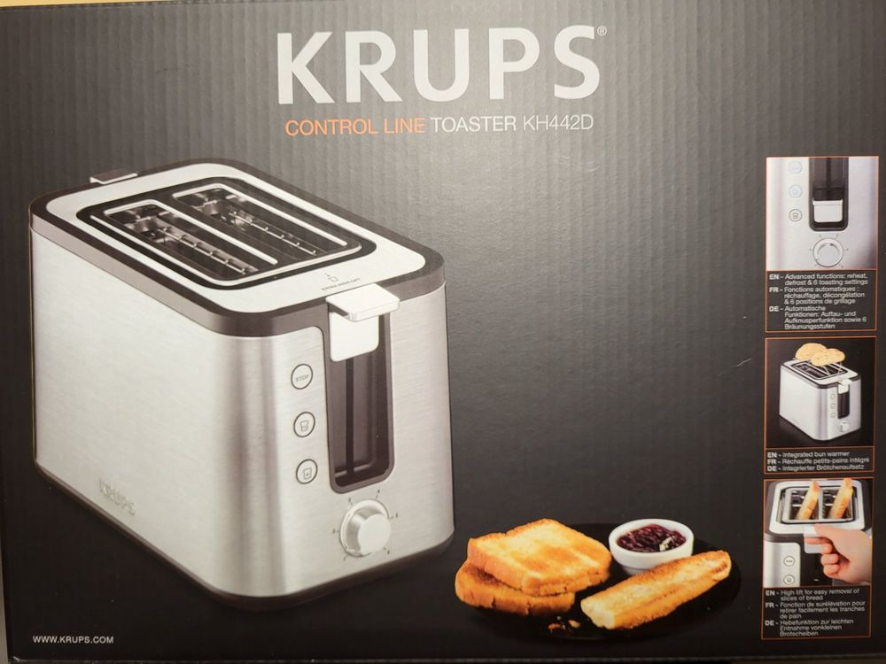 Toaster KRUPS Control Line KH442D Kaufen auf Ricardo