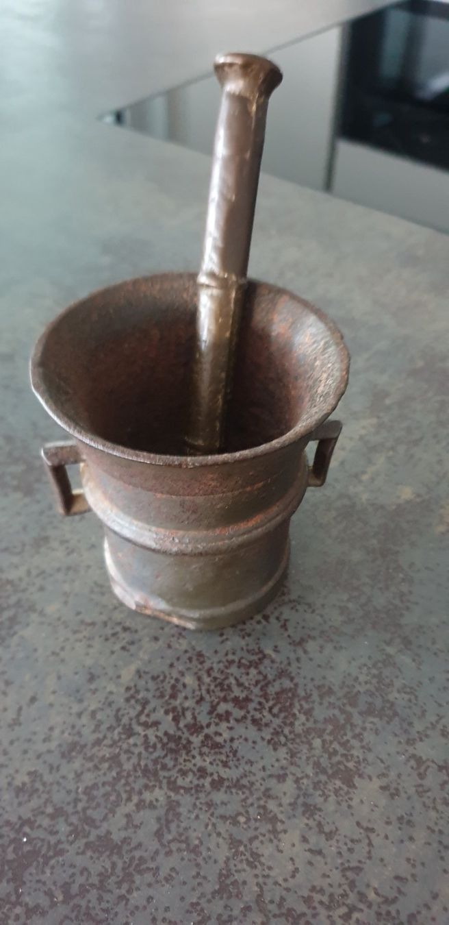 Altro per cucinare: Antiker Eisen Mörser – Usato da Reinach BL venduto da Annodomini 4