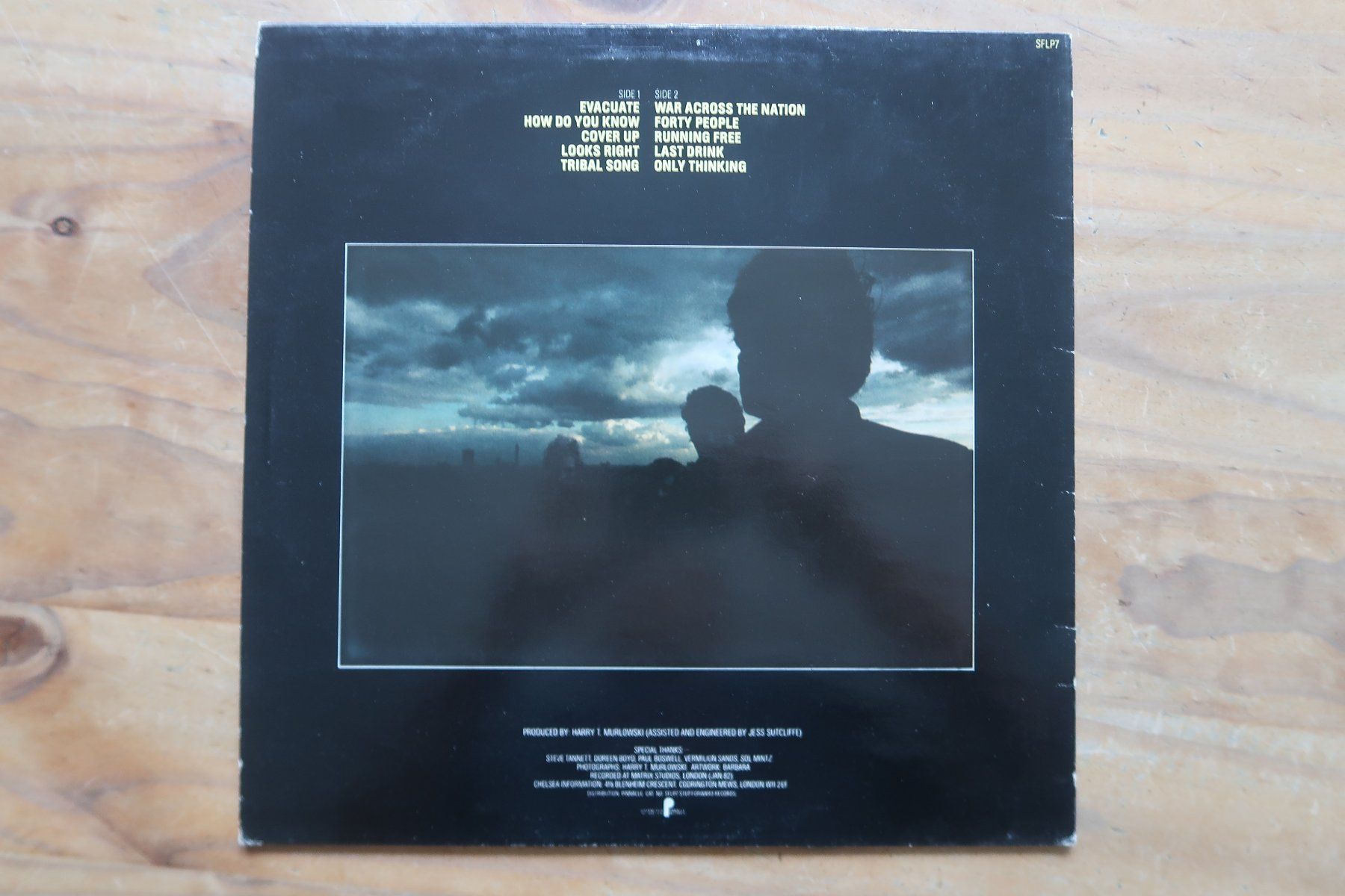 Dischi in vinile: CHELSEA - EVACUATE - VINYL LP – Usato da Basel venduto da Patiscat 1
