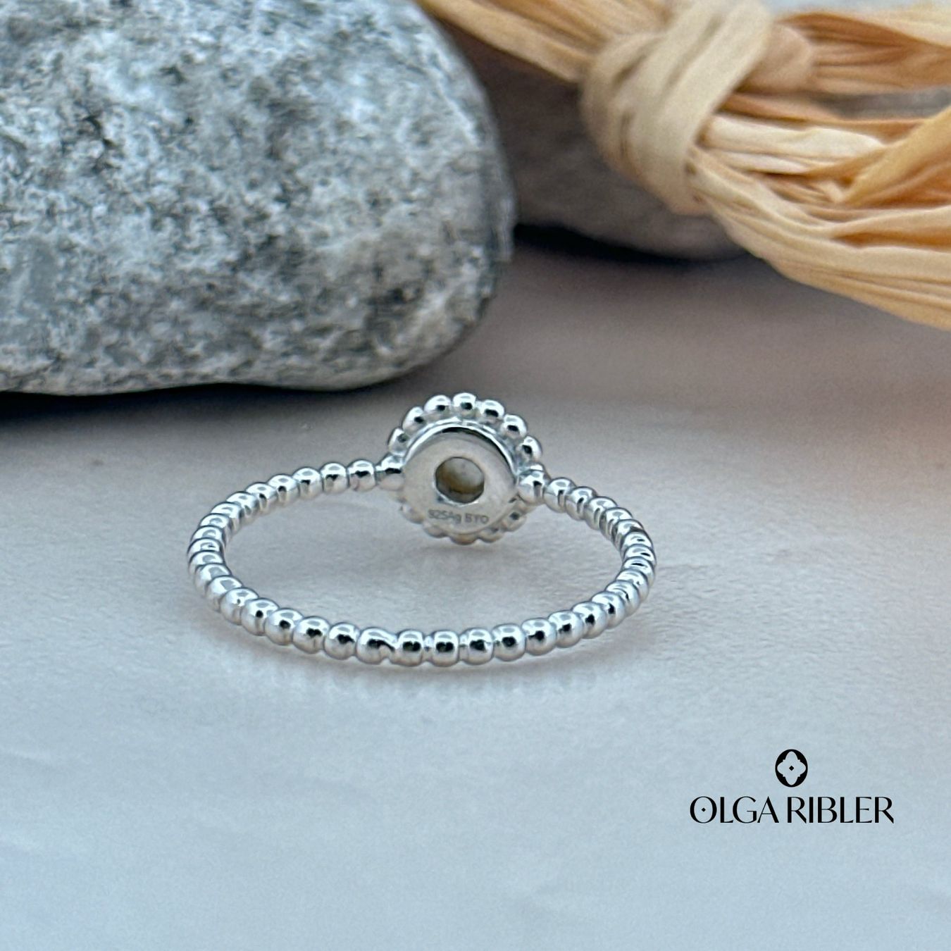 Olga Ribler Ringe: Bubble-Ring mit Süsswasserperle – Sterling Silber 925 Gr 54 – Neu (gemäss Beschreibung) aus Luzern von byolgaribleroutlet 5