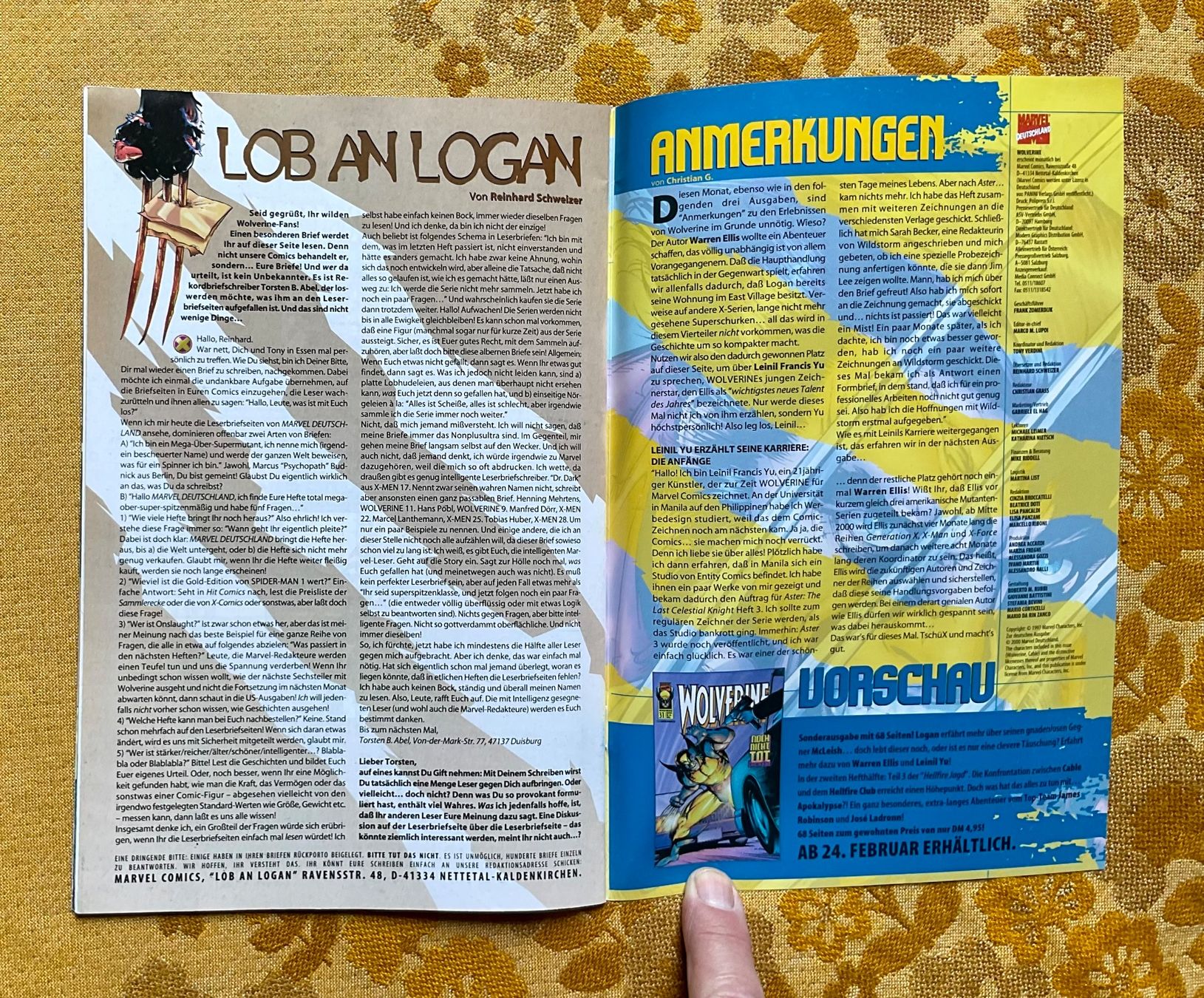 Fumetti: Wolverine Heft Nr 30 von 2000 – Usato da Endingen venduto da nathan05 8