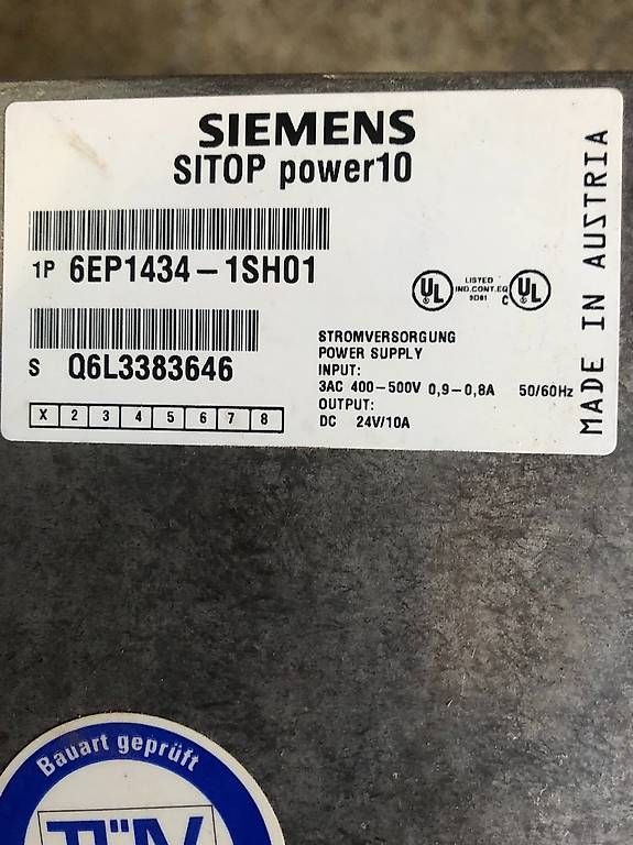 Siemens Componenti elettronici: Siemens SITOP power10 - Netzteil – Usato da Appenzell venduto da OcclineGmbH 4