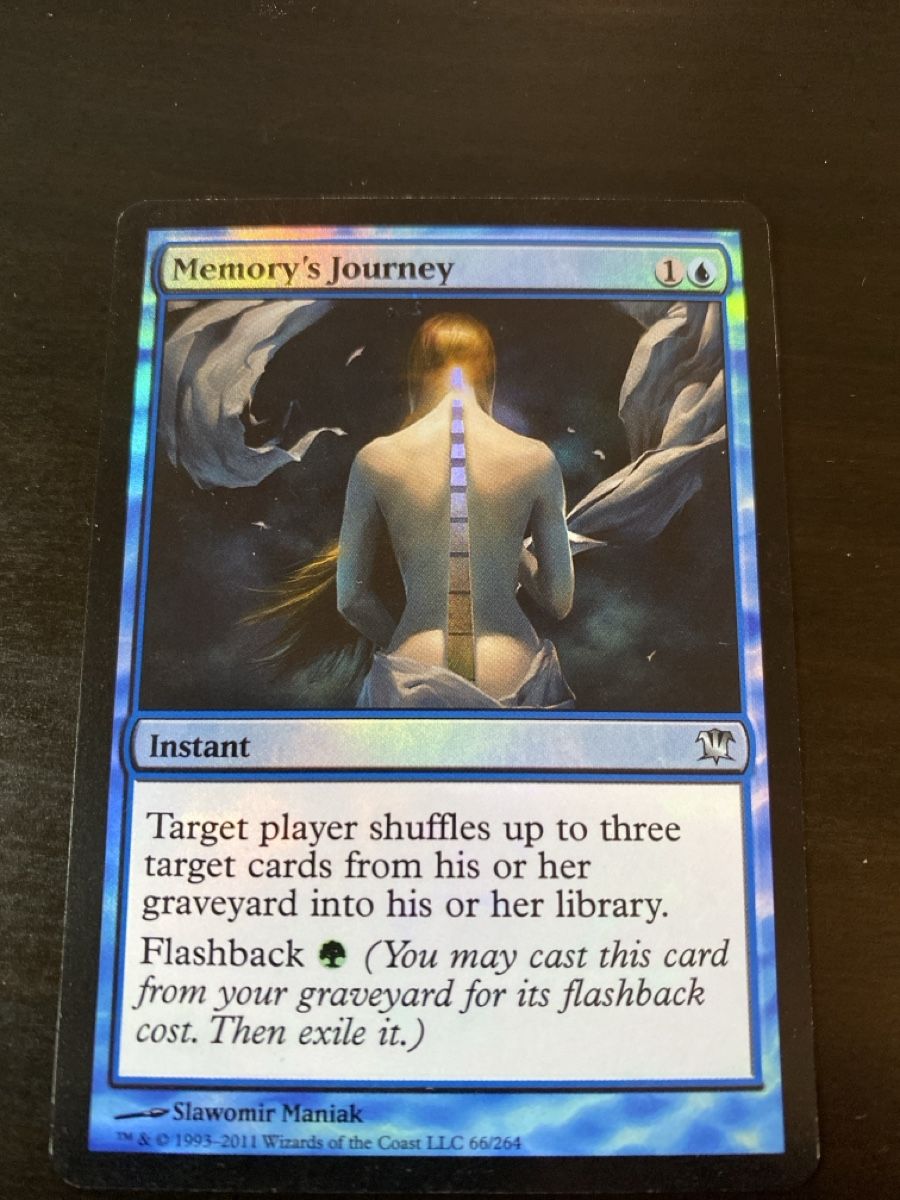 Magic The Gathering Carte collezionabili: Memory‘s Journey (FOIL) – Usato da Oberglatt ZH venduto da Finlandia1