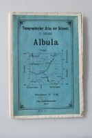Top. Atlas der Schweiz, Albula, 1 : 50'000, 1916