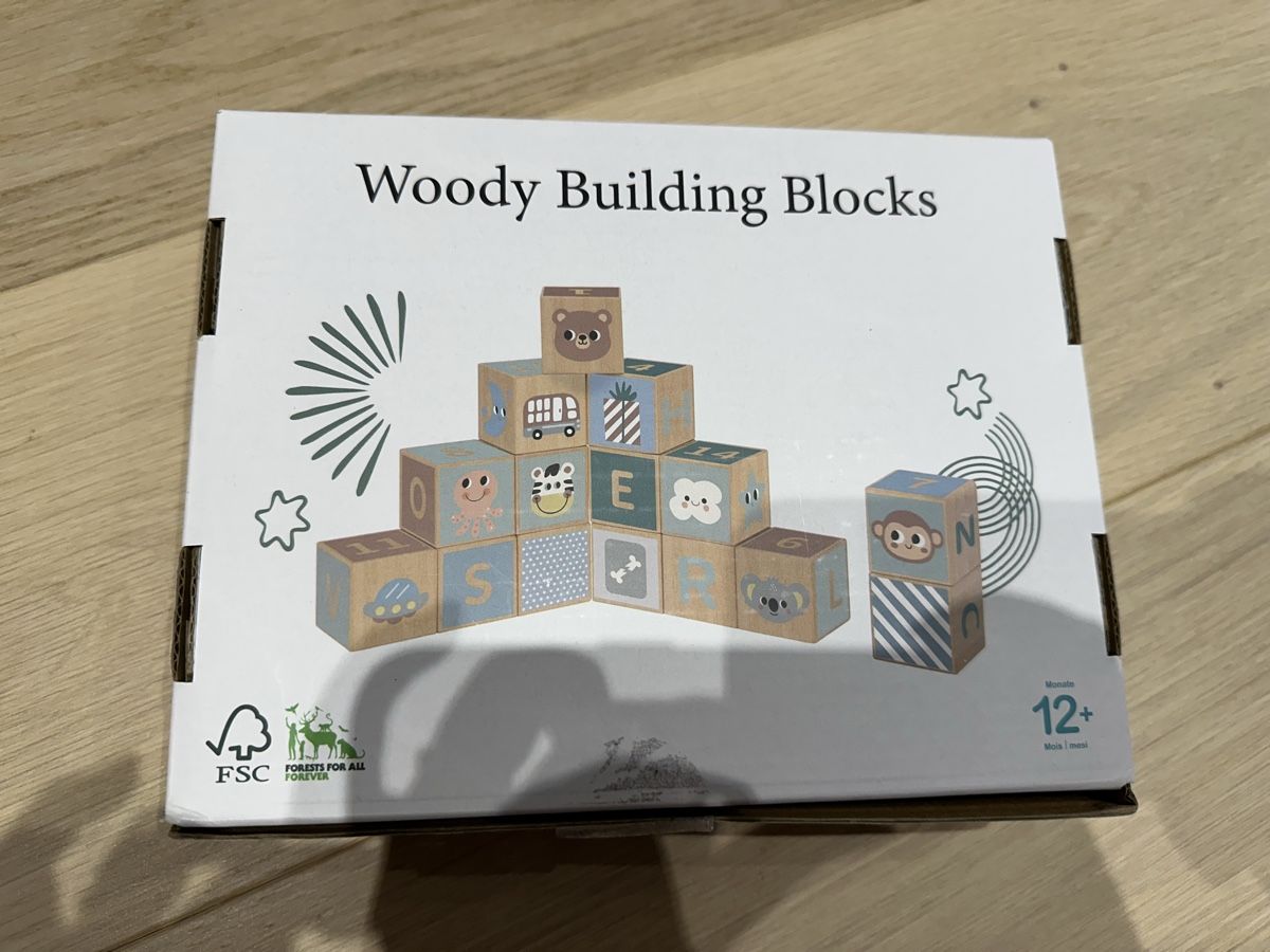 Jeu de construction en bois pour bébé dès 1 an 12 mois Woody (Neuf ...
