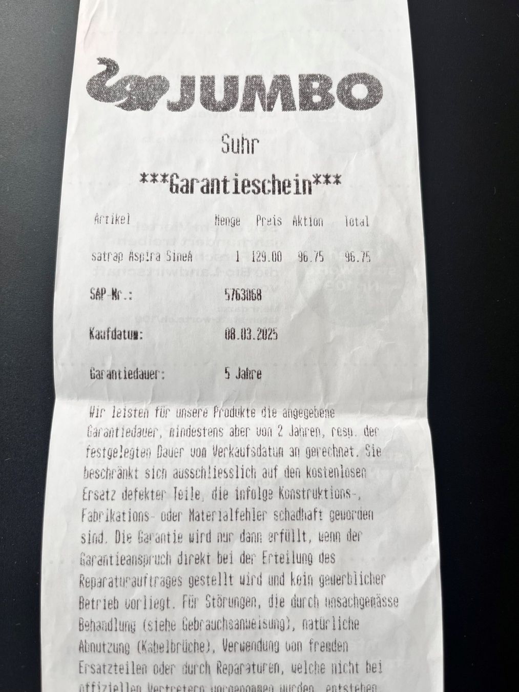 Coop Aspirapolveri & Accessori: Staubsauger Satrap Aspira Sine A700 – Usato da Oberentfelden venduto da mar_hsq9 7
