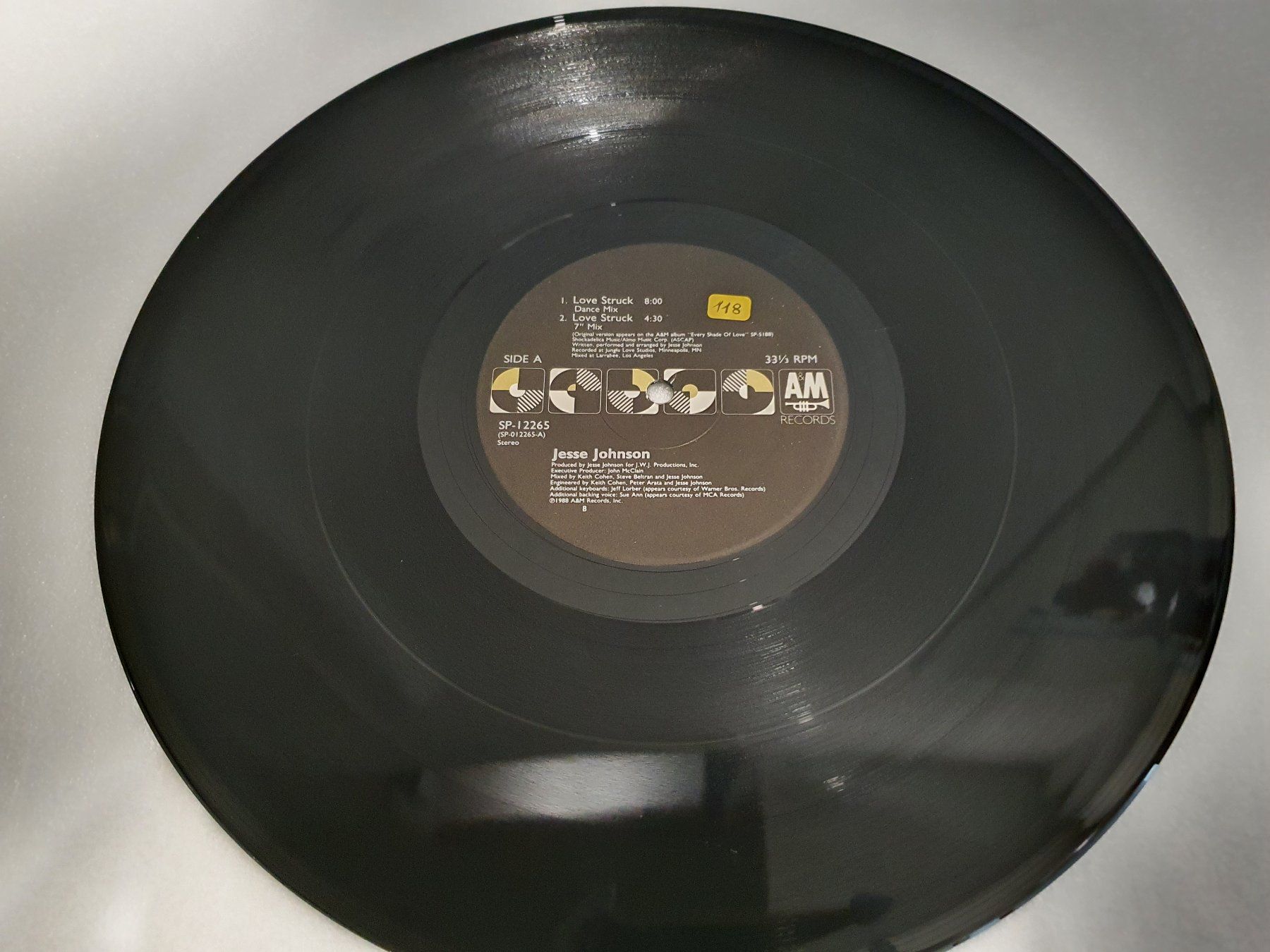 Dischi in vinile: Jesse Johnson – Love Struck – Usato da Uster venduto da Vinyl-Leidenschaft 2