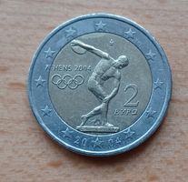 Sondermünze - 2 Euro - Olympische Spiele / 2004