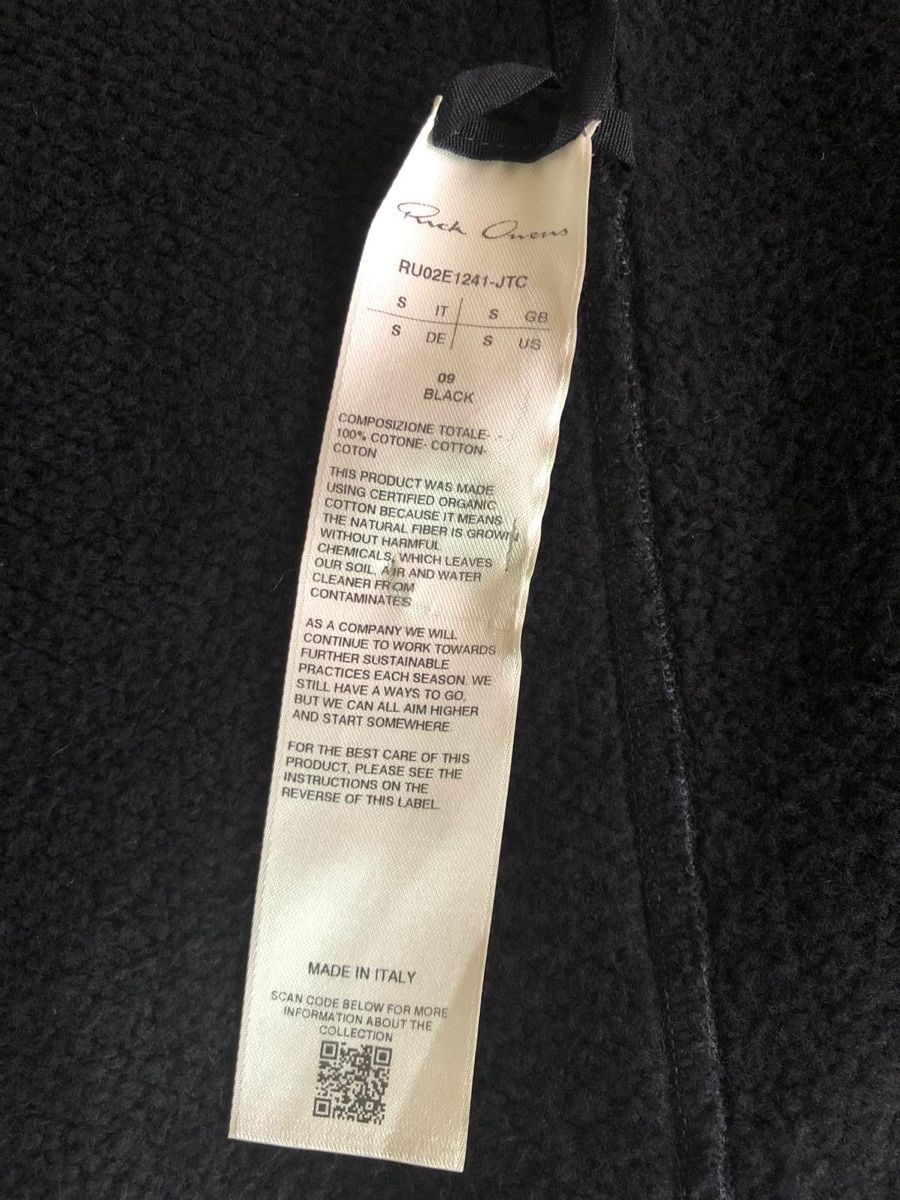 Rick Owens Giacche: Rick Owens Zip Hoodie – Nuovo (secondo la descrizione) da Näfels venduto da Faiden 4