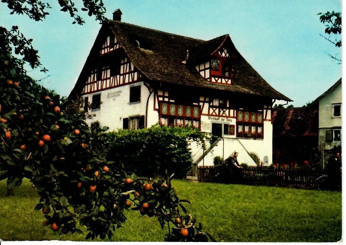 Cartoline postali: Restaurant Burg - Meilen – Usato da Hochdorf venduto da Ziegel-16