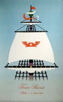 Foire Suisse Bale 1946, Leupin Herbert, Original-Plakat