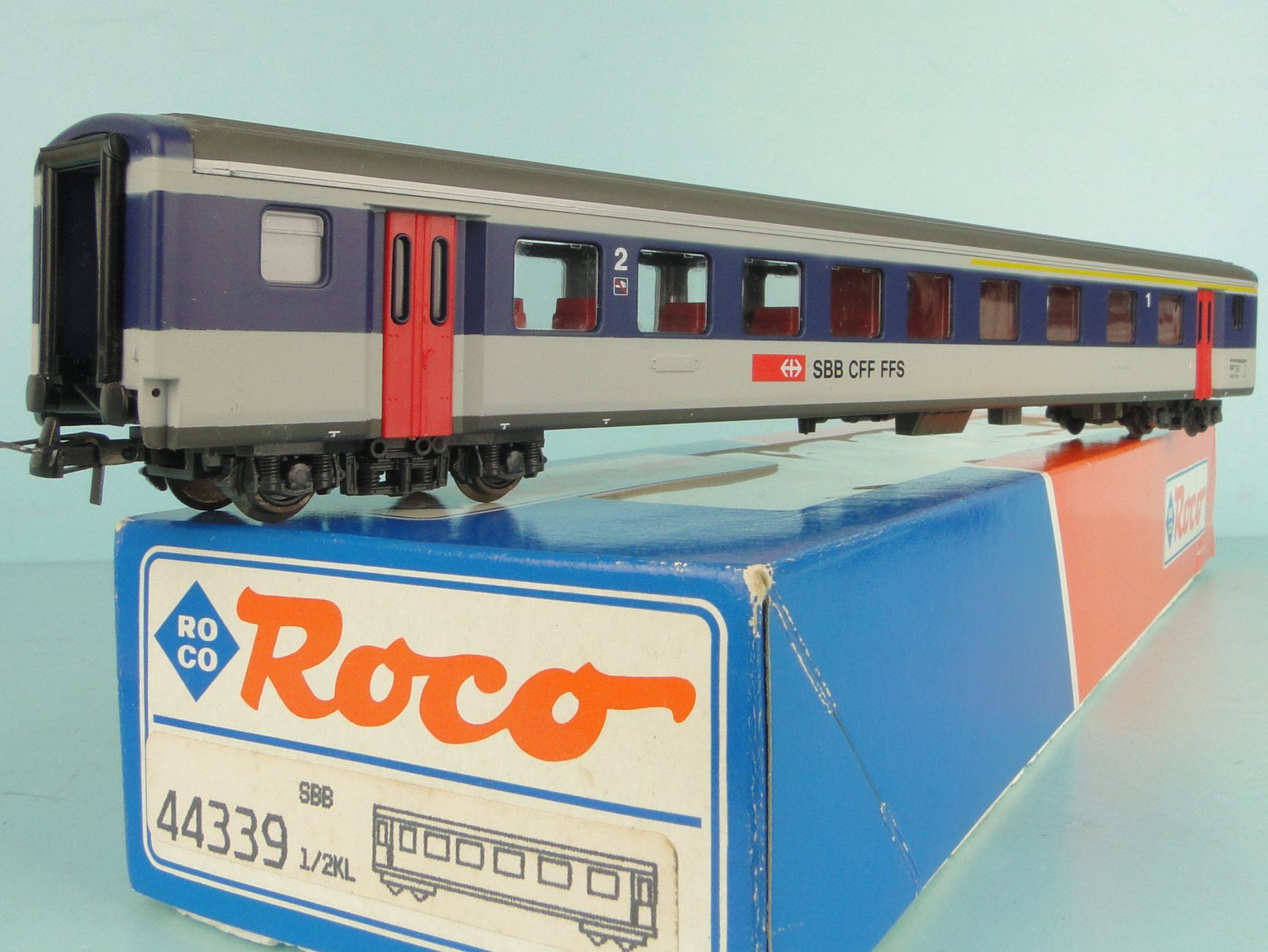 Roco Modellini di ferrovie: Roco 44339 SBB EWII 1/2 Kl. – Usato da Bülach venduto da cann11