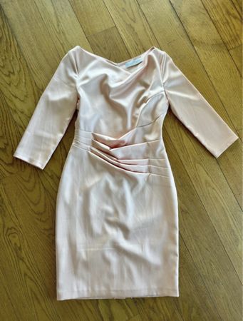 Edles rosa Kleid Gr. 36 (einmal getragen)