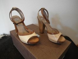 MoMa High Heels weiss 41