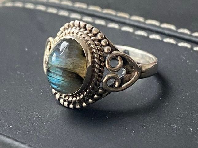 Ringe: Silber 925 Labradorite Ring – Neu (gemäss Beschreibung) aus Givisiez von dor_xb9k 1