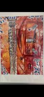 👁 Antike🌙schönes  Acryl Bild einer nebenberuflichen Künstl