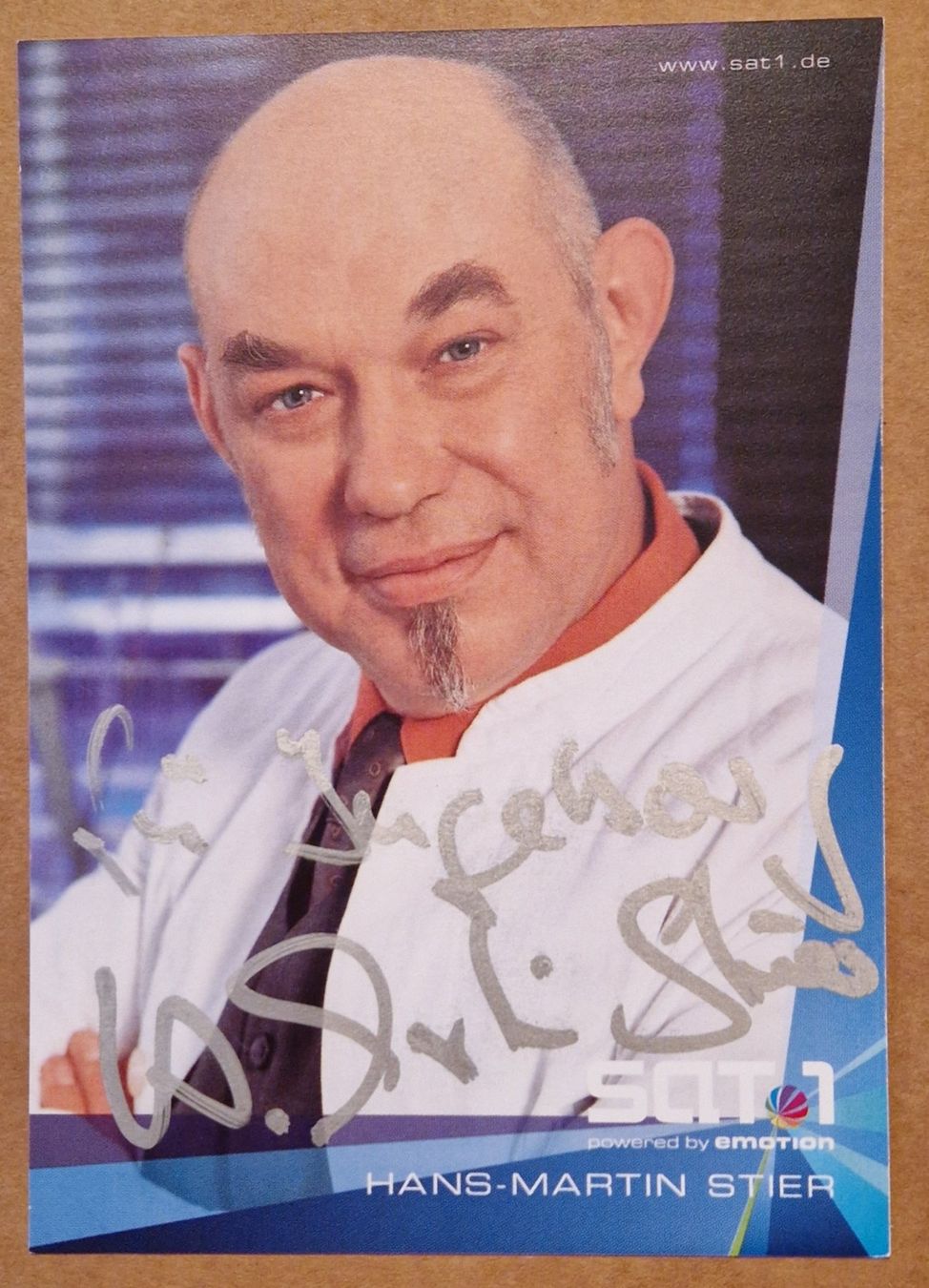 Autographes: Hans Martin Stier - handsigniert – D'occasion à Menziken par Autogramme