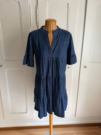 Jeanskleid dunkelblau leicht L
