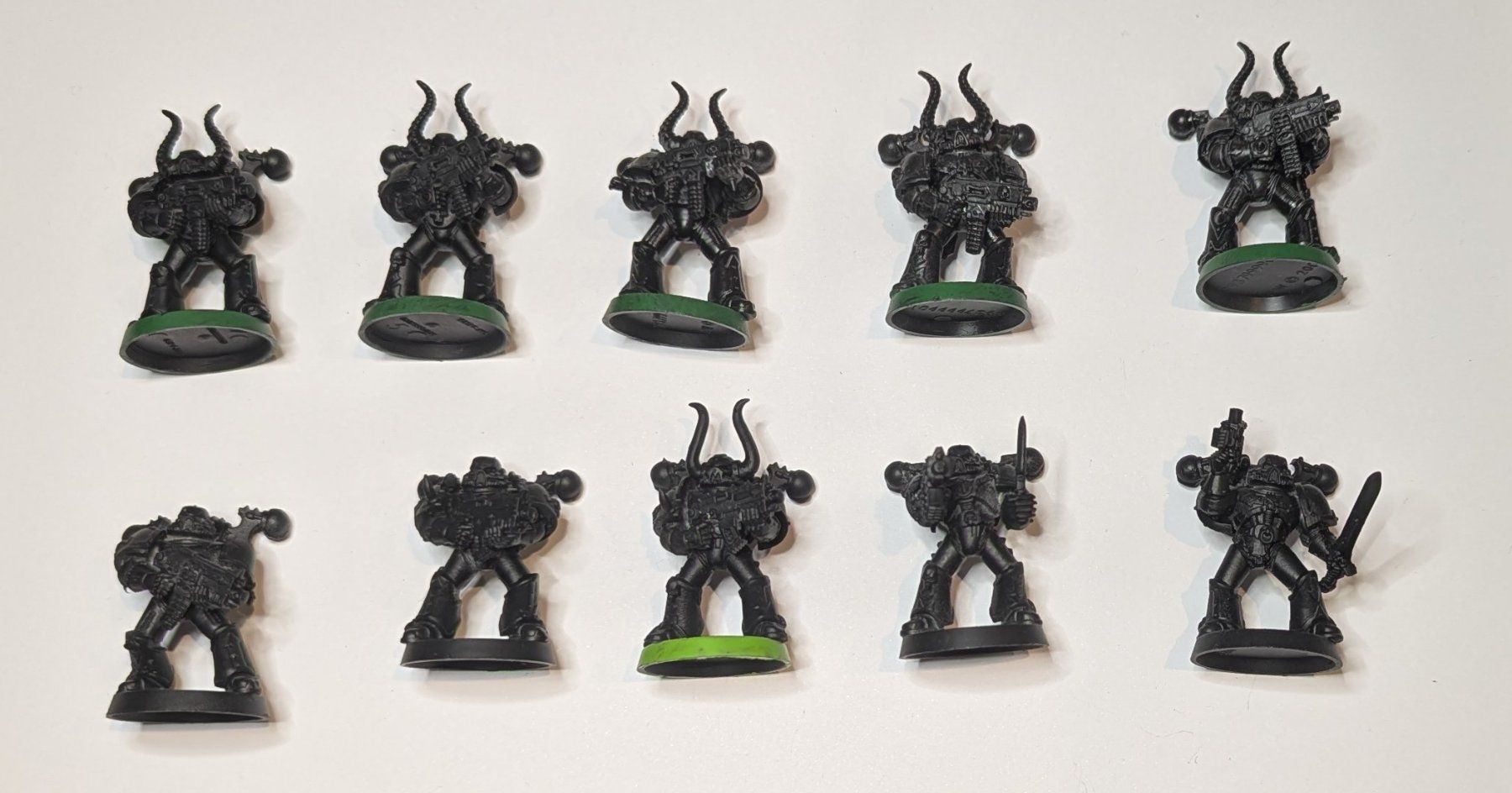 Statuette: Chaos Space Marines 10x Plastic – Usato da Mels venduto da AlphaKorsun