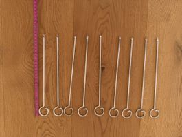 9 Grosse Fleischspiesse