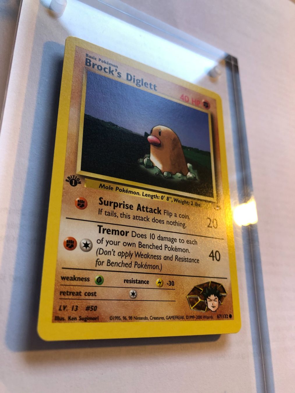 Carte collezionabili: Brock's Diglett 1st Gym Challenge - MINT - ab 1.- – Usato da Giubiasco venduto da dan_pr8b 1