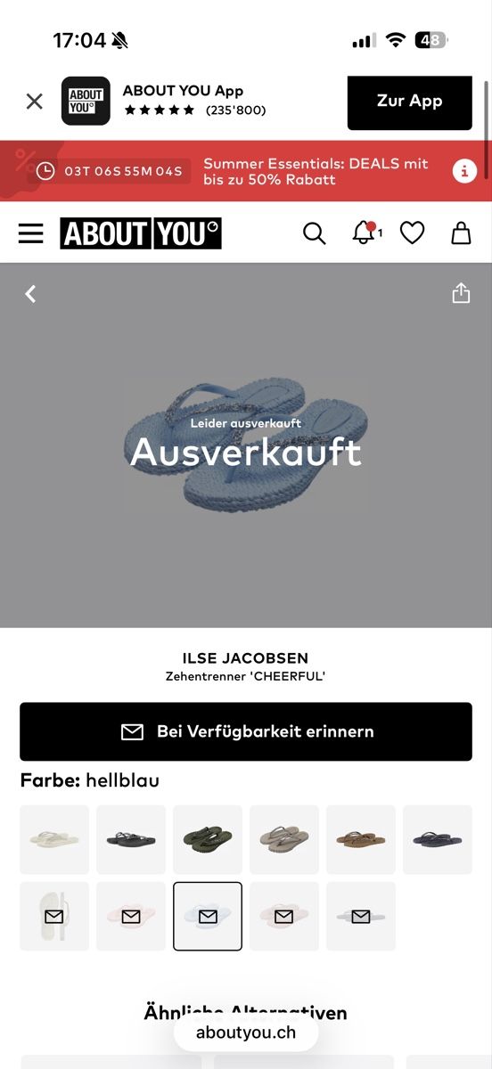 Ilse Jacobsen Chaussures femmes: Ilse Jacobsen Sandalen  – D'occasion à Luzern par Itsclaire 6