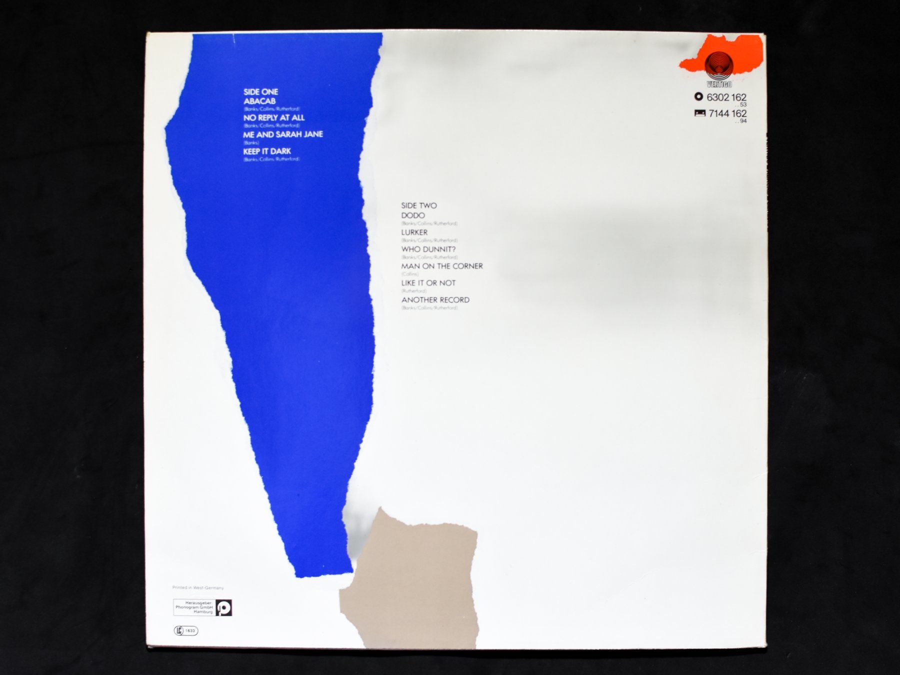 Schallplatten: Genesis - Abacab – Gebraucht aus Belmont-sur-Yverdon von ag97 1