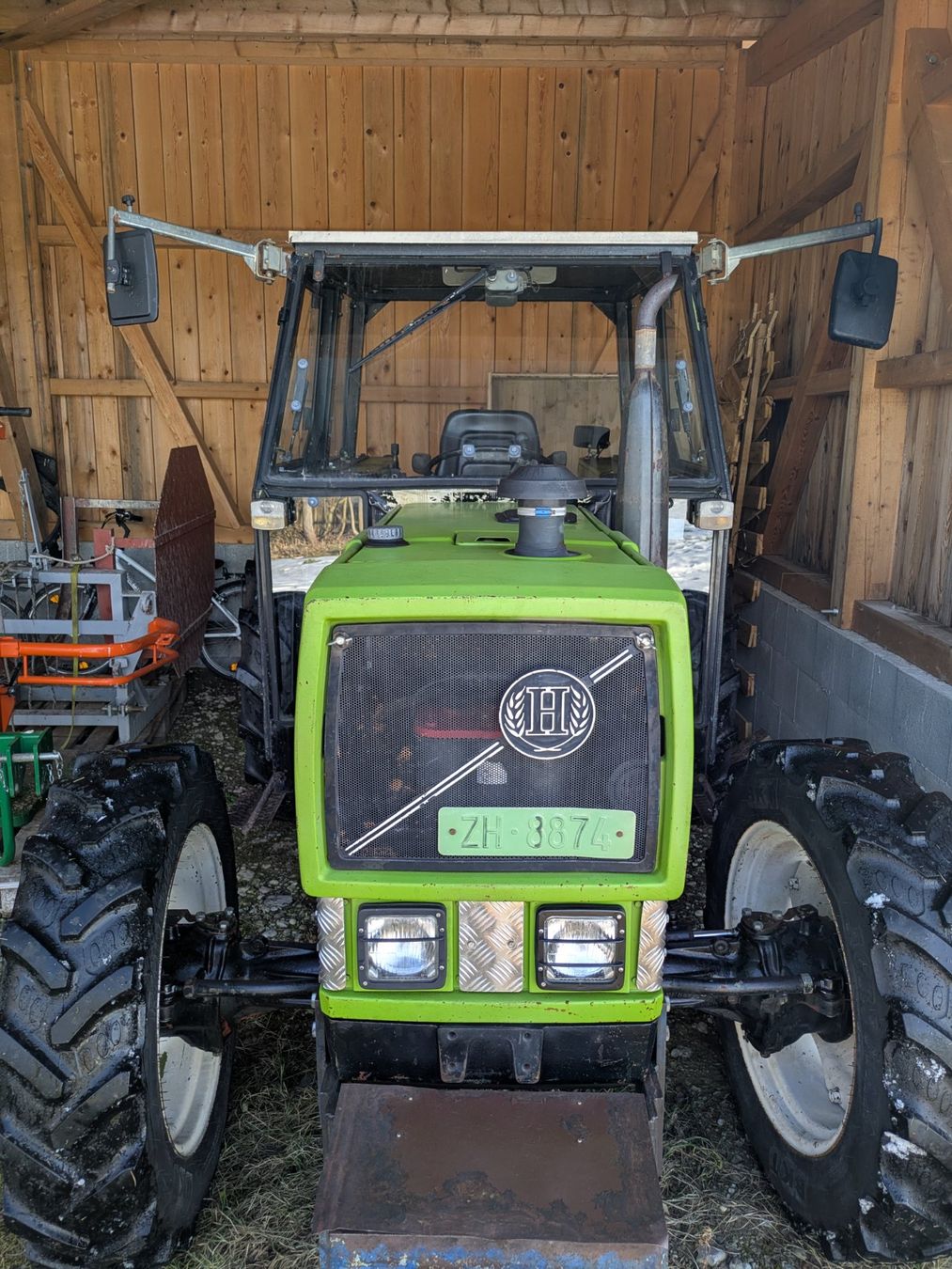 Hürlimann Trattori: Hürlimann H360 – Usato da Schmidrüti venduto da triggi 6