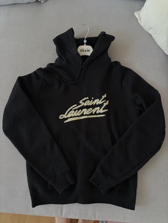 Saint Laurent Pullover Schwarz Grösse M neuwertig