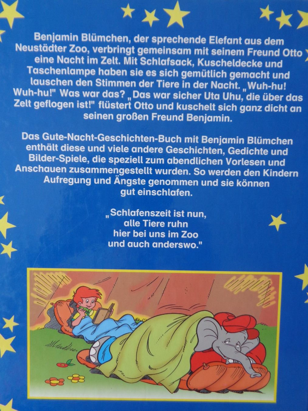 Libri: Gute-Nacht-Geschichten mit Benjamin Blümchen – Usato da Chur venduto da Oregano1 1