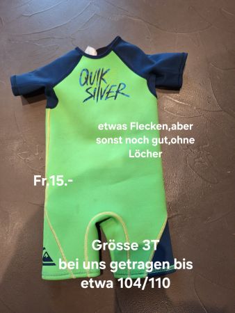 Quiksilver Neopren Gr.3T