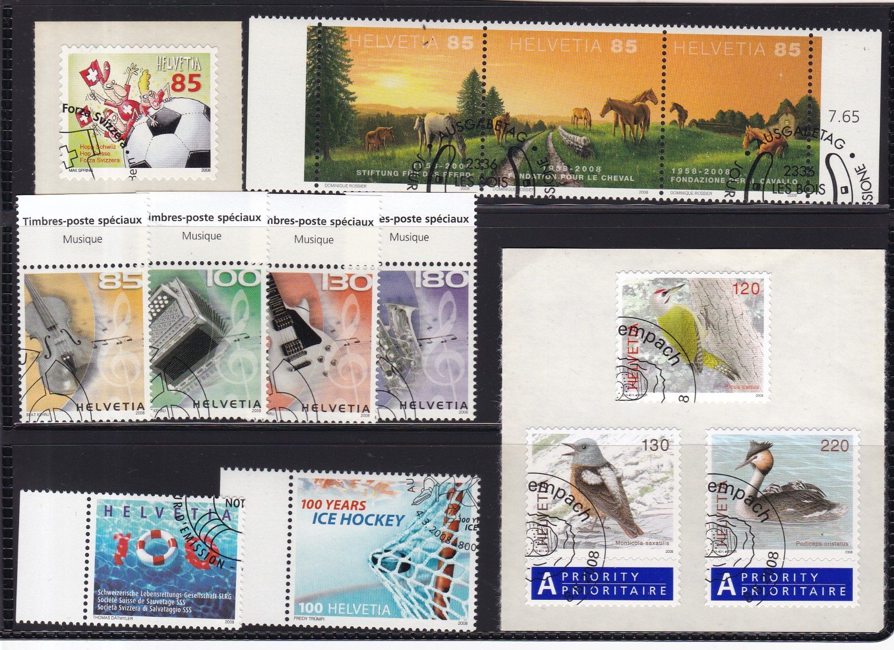 Alle Briefmarken: CH Briefmarken Lot ab 2007, ET – Gebraucht aus Münchwilen AG von Nesar 1