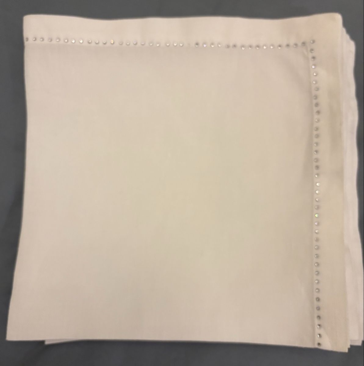 Set di piatti: 8 sets et 8 serviettes de table en lin – Usato da Genève venduto da ati_tj8f 6
