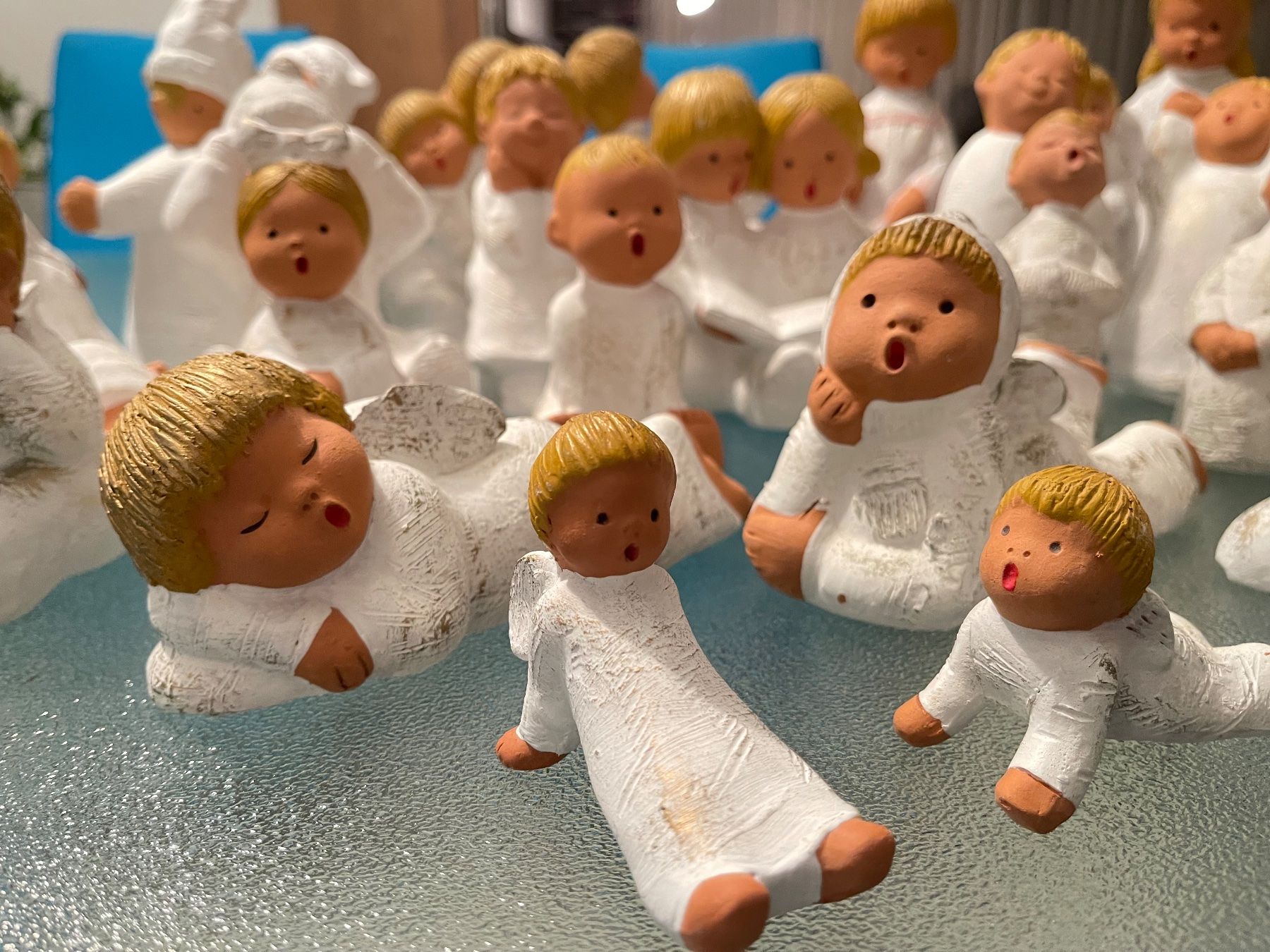 Statuette: Engel Sammlung, Original Singer 27 Stück., Jullar Spain – Usato da Dänikon ZH venduto da Zrhbna 1