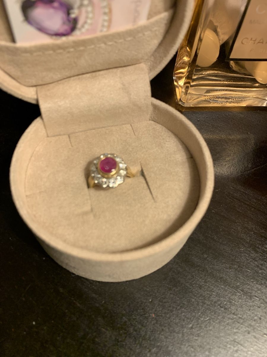 Anelli: Bague vintage Rubi et diamants – Usato da Lausanne venduto da DyDy33 3