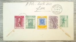 TR69 Enveloppe + Timbre Perou 1958